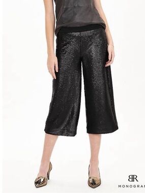 Sequin Gaucho Pants